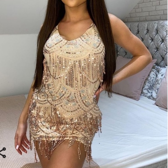 NWT Nude Party Dress US size 10/ UK size 14 - Picture 6 of 6